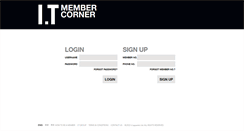 Desktop Screenshot of member.ithk.com